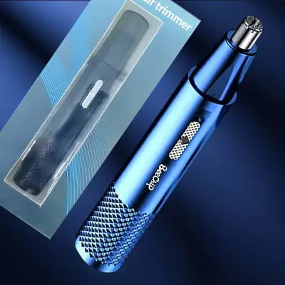 USB Rechargeable Metal Nose and Ear Hair Trimmer for Men and Women