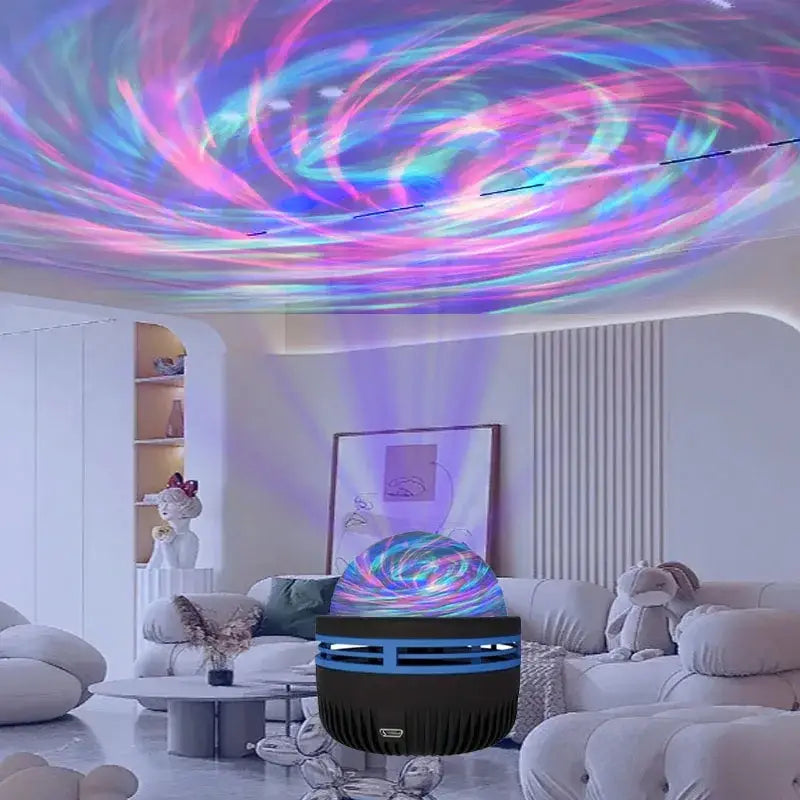 LED Starry Galaxy Projector Light with Smart Remote Control