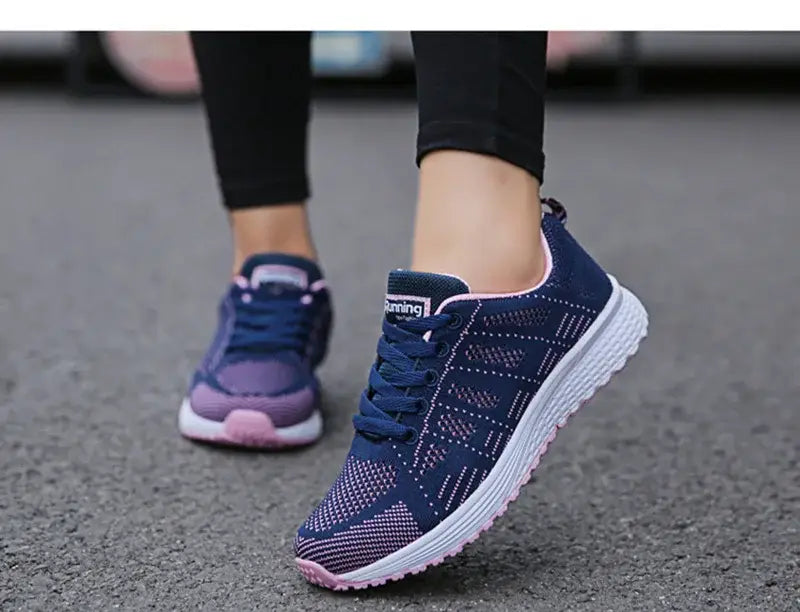 Women’s Casual Mesh Sneakers for Breathable Walking and Gym