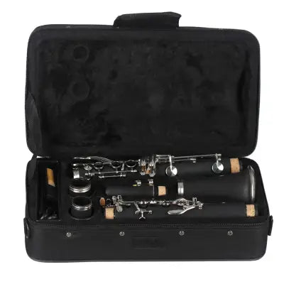 SLADE Bb Clarinet Bakelite Wooden Professional Tenor with Box and Reed - black