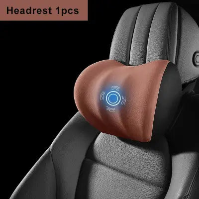 LIVIAUTOLIFE Electric Lumbar Support and Vibration Massage Neck Cushion - headrest 1 1