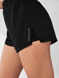 Yoga Anti-Exposure Shorts Faux Two-Piece Style Running Fitness Pants