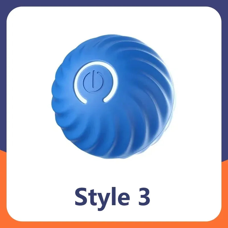 Interactive Gravity Jump Ball Dog Toys Rechargeable Bite Resistant Rolling Ball