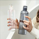 Elegant Time Scale Water Bottle 700ml – Portable Fitness Hydration