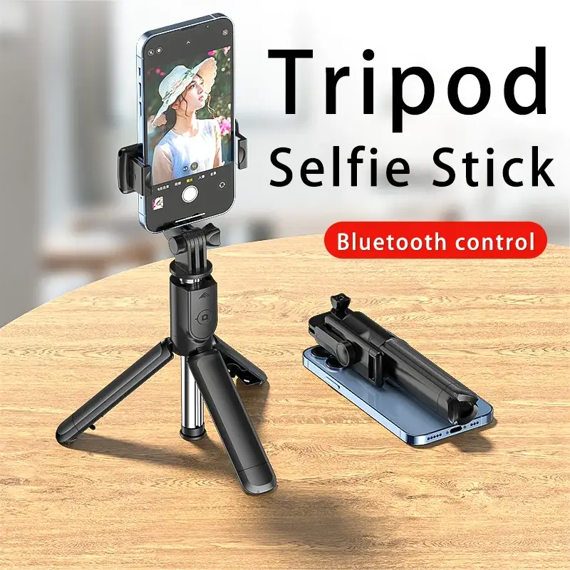 Bluetooth Wireless Selfie Stick and Mini Tripod Extendable Monopod