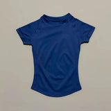 Unisex Summer Sports T Shirt Stretchy Breathable Fitness Top
