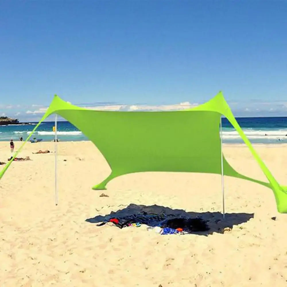 Large Beach Shades Tent for Family Sun Shelter and Outdoor Relaxation