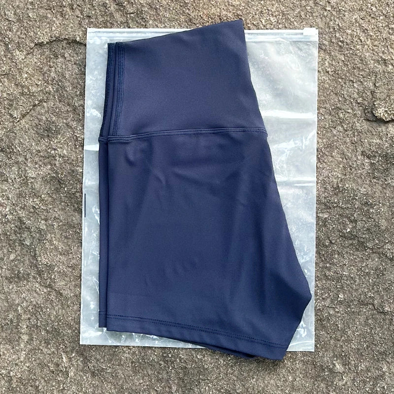 High Elastic Women Sports Shorts Slim Fit Butt Lift Yoga Biker Shorts