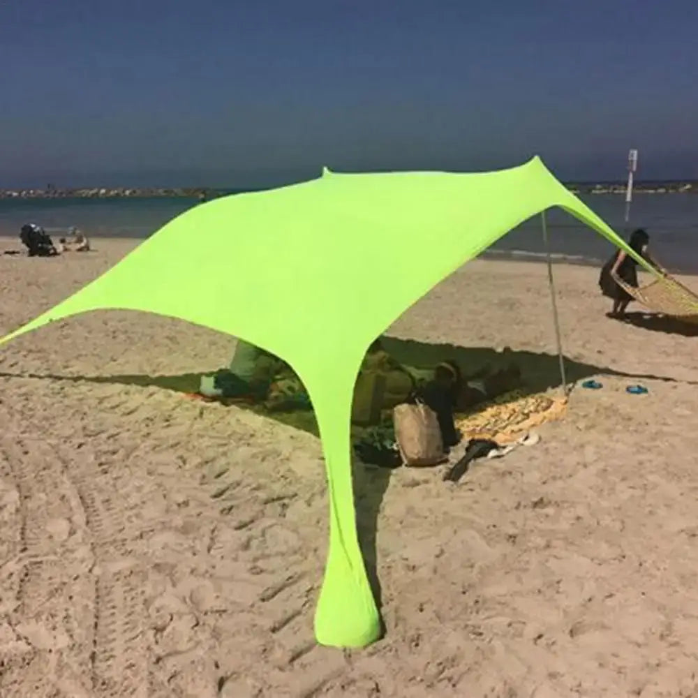 Large Beach Shades Tent for Family Sun Shelter and Outdoor Relaxation