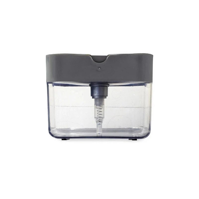 Kitchen Soap Dispenser Press with Cleaning Cloth for Dishwashing
