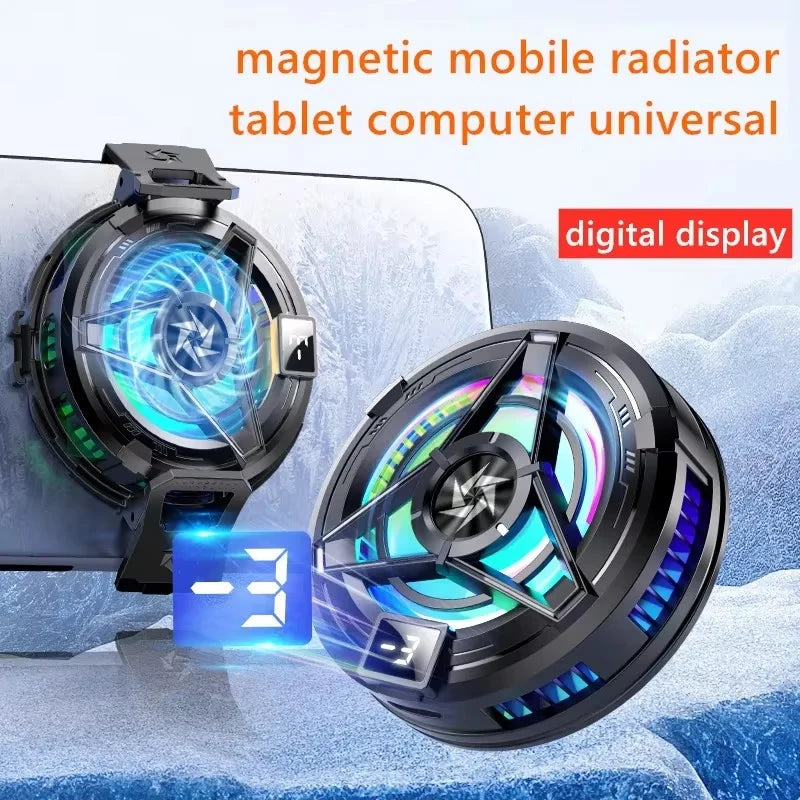 SL17 Magnetic Phone Cooler 2 in 1 Semiconductor Fast Gaming Fan