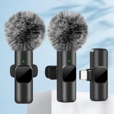 Wireless Lavalier Microphone for Mobile Video Recording and Audio Capture