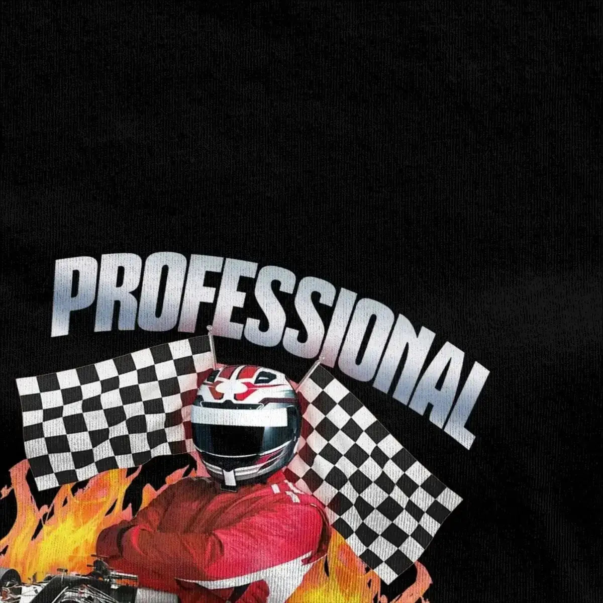 Professional Certified Racing Meme T-Shirt in Unisex Cotton Design