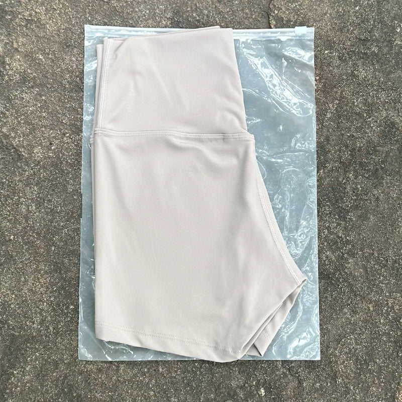 High Elastic Women Sports Shorts Slim Fit Butt Lift Yoga Biker Shorts