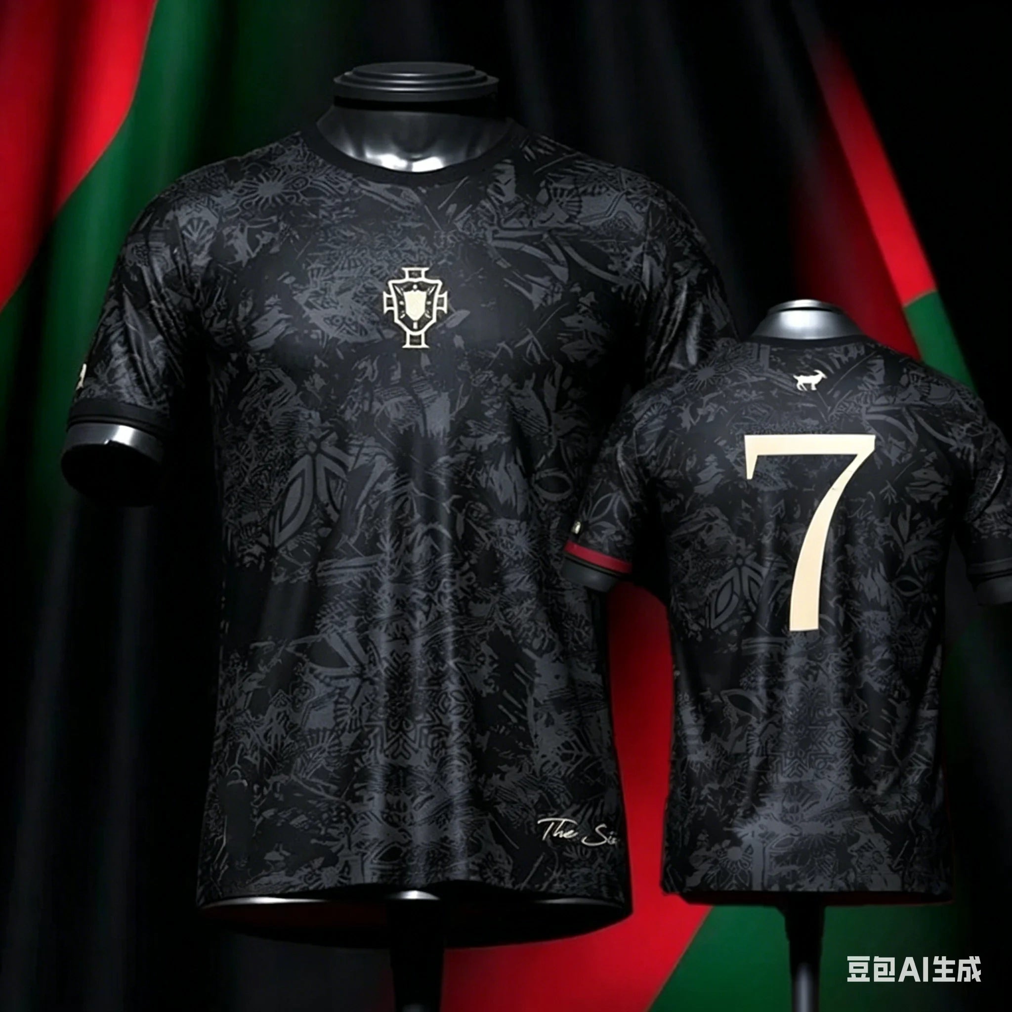 Cristiano Ronaldo 2026 Commemorative Jersey Breathable Family Matching Kit