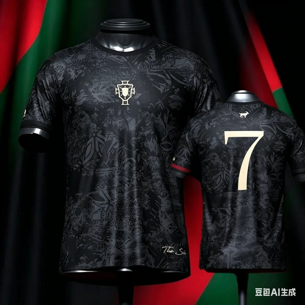 Cristiano Ronaldo 2026 Commemorative Jersey Breathable Family Matching Kit