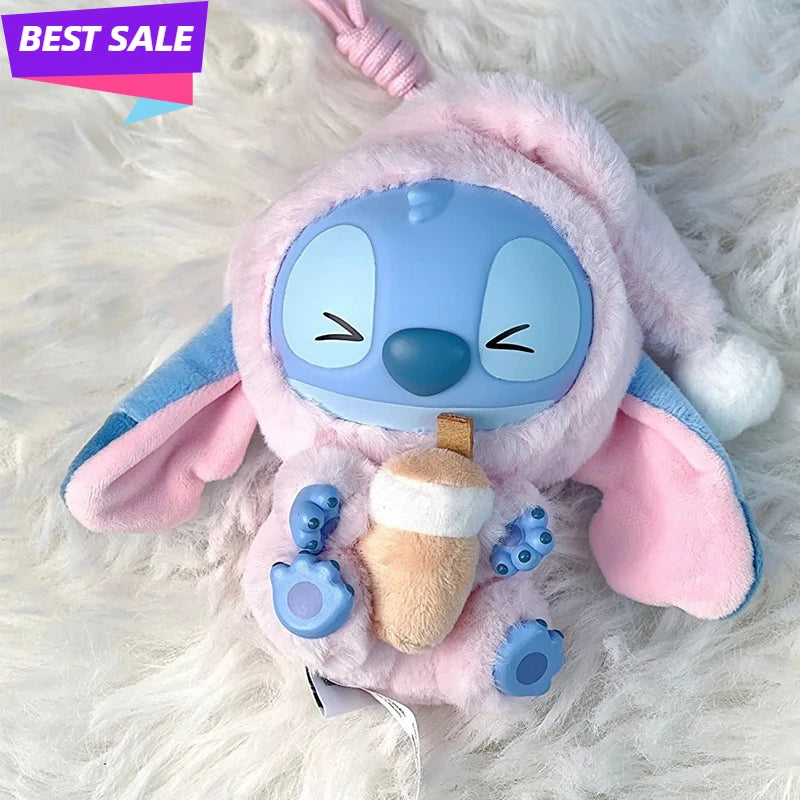 Stitch Eat Something Series Plush Vinyl Blind Box Cute Bag Pendant Gift