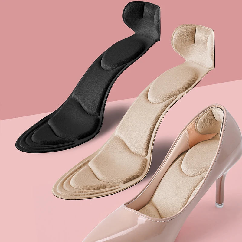 Memory Foam High Heel Insoles Cutable Breathable Massage Comfort Pad