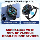 SL17 Magnetic Phone Cooler 2 in 1 Semiconductor Fast Gaming Fan
