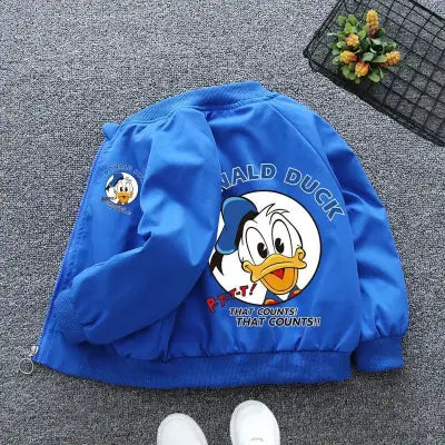 Mickey Mouse Hoodie Coat for Spring Baby Boys and Girls - Blue / 12M(Size 80)