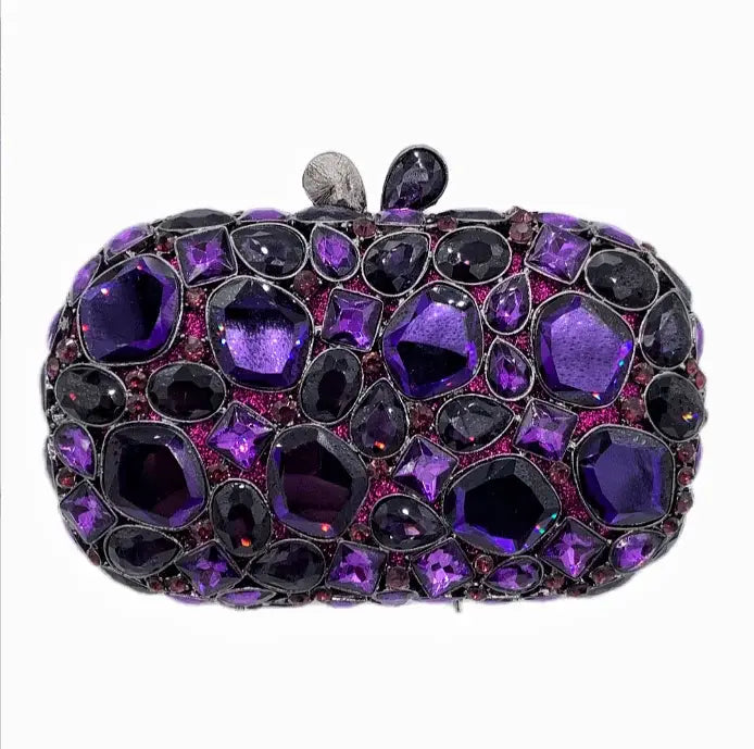 Crystal Evening Bag: Luxury Diamond Party Clutch for Weddings & Events