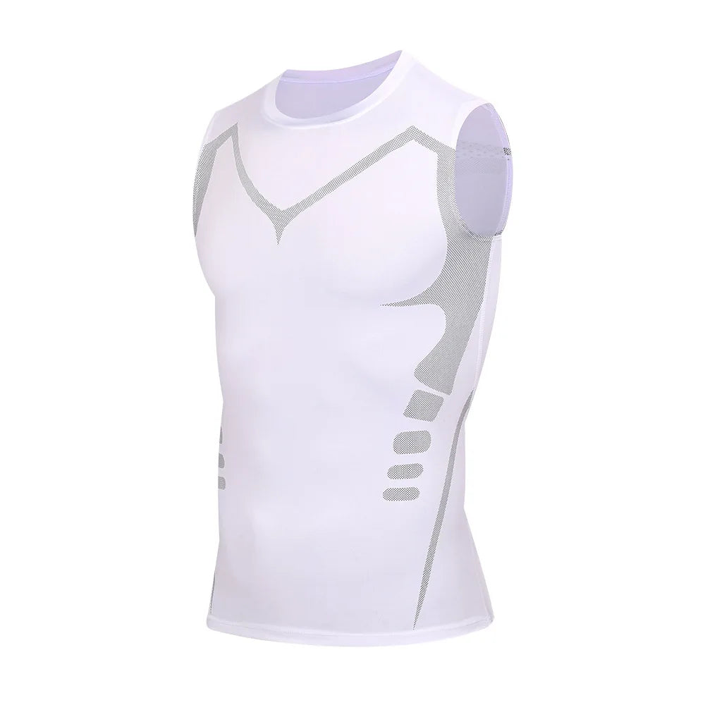 Men Compression Sportswear Standard Length – Quick Dry Gym Tee Men