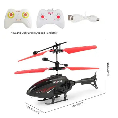 Gesture Control RC Helicopter with LED Light for Kids