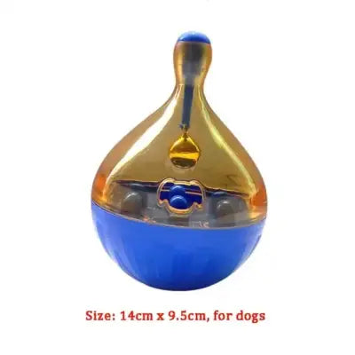 Interactive Dog Toy with Slow Food Dispenser IQ Treat Ball - Large Tumbler