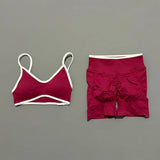 Women Ignite Sculpt Elastic Yoga Bra Set Sculpting Fitness Suit