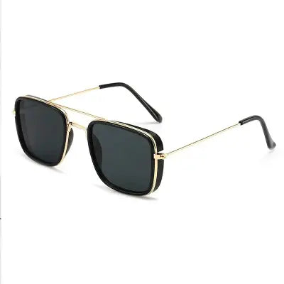 Metal Small Square Fashion Sunglasses in Retro Korean Style