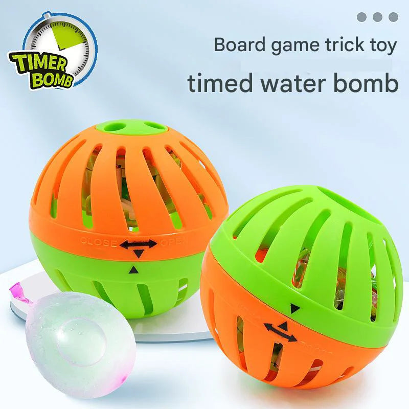 Slow Soak Timer Water Bombs 30 Pack Soft Splash Balloons for Pool Games