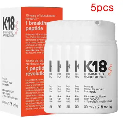 K18 Leave-In Molecular Repair Hair Mask for Damaged Hair Restoration