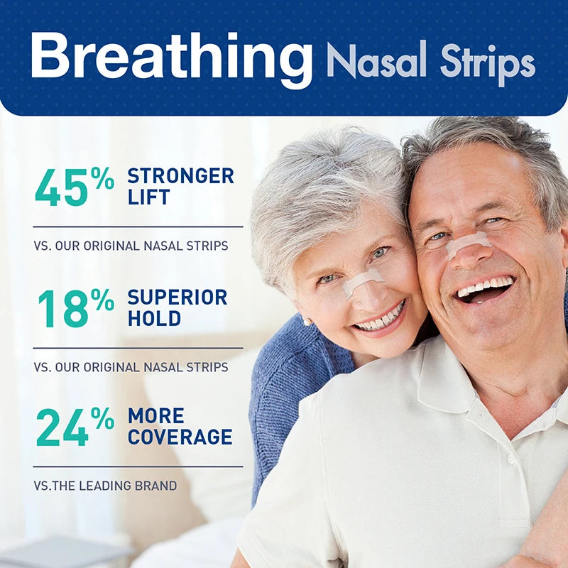 Extra Strength Sport Nasal Strip Sleep Aid – Breathable Anti Snoring