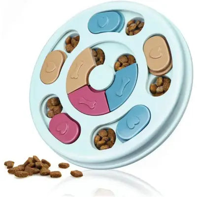 Interactive IQ-Boosting Dog Puzzle Toy Slow Feeder for Enhanced Play