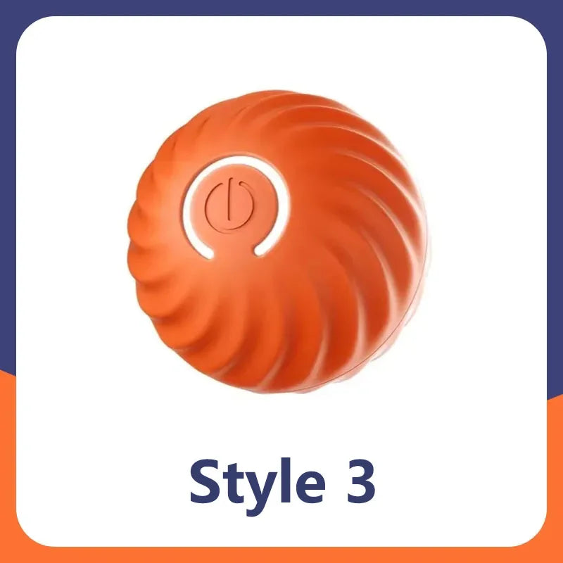 Interactive Gravity Jump Ball Dog Toys Rechargeable Bite Resistant Rolling Ball