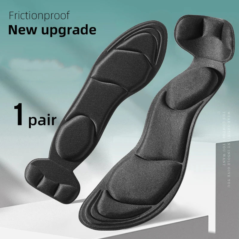 Memory Foam High Heel Insoles Cutable Breathable Massage Comfort Pad
