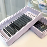 W Shape Eyelashes Extensions Soft Premade Fan Shaped Bloom Natural Style