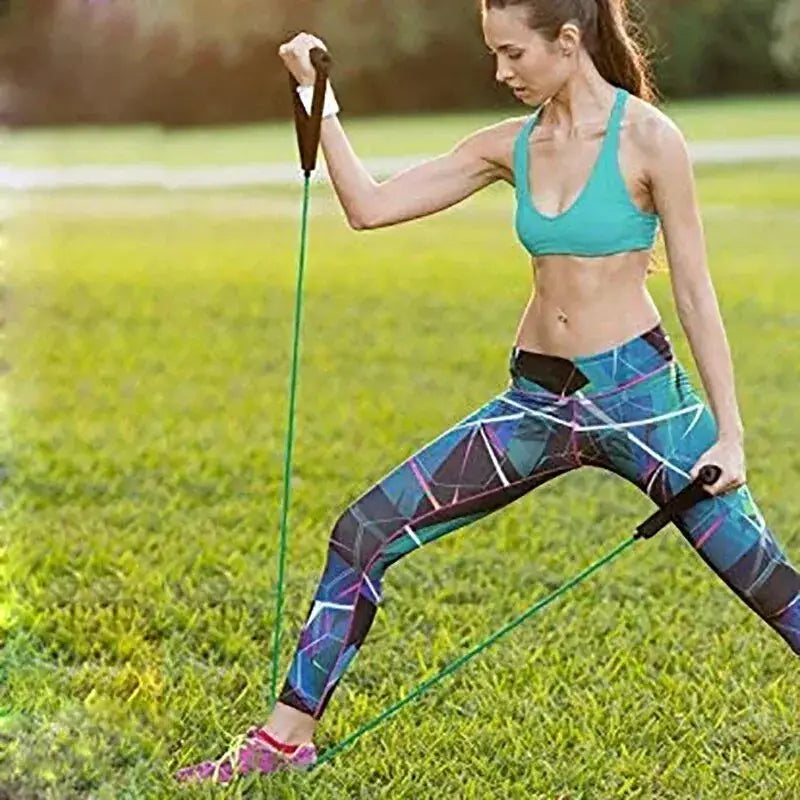 Home Resistance Bands with Handles for Strength Training and Fitness