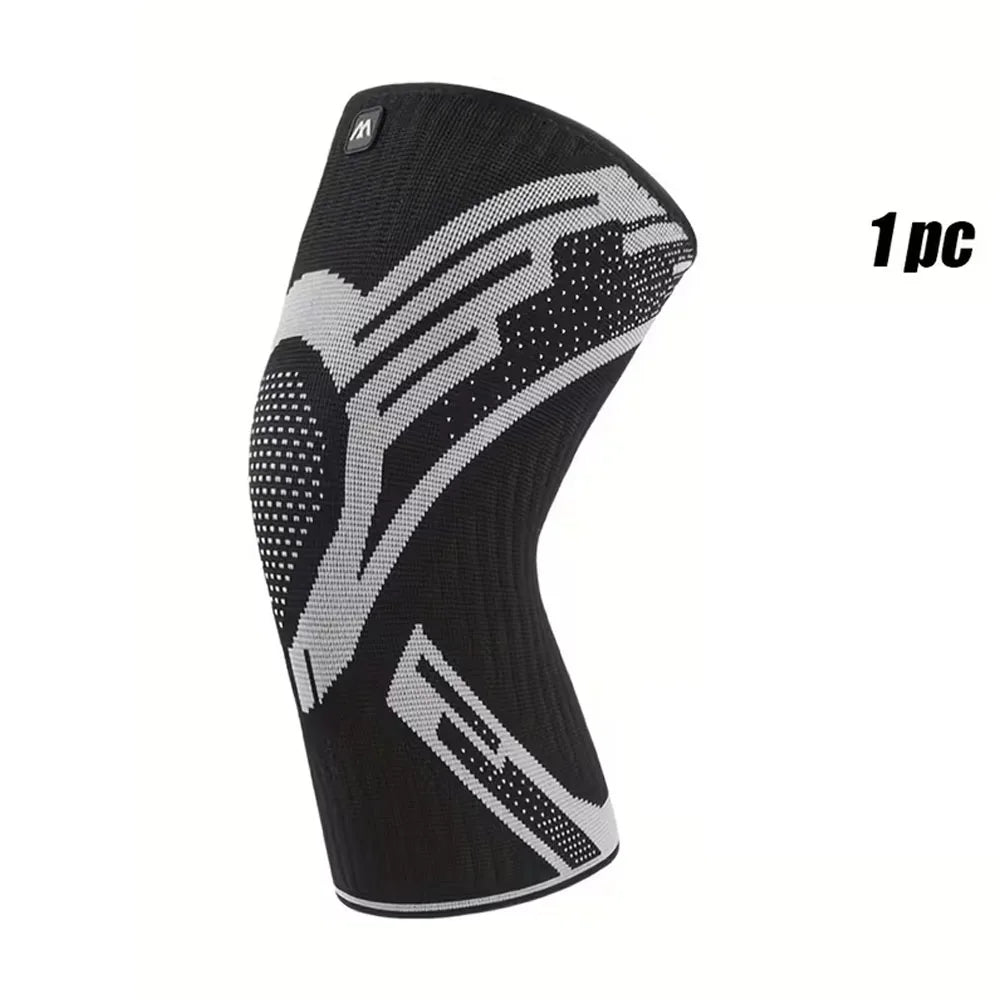 Compression Knee Support Elastic Breathable Sleeve – Gym Sports Relief