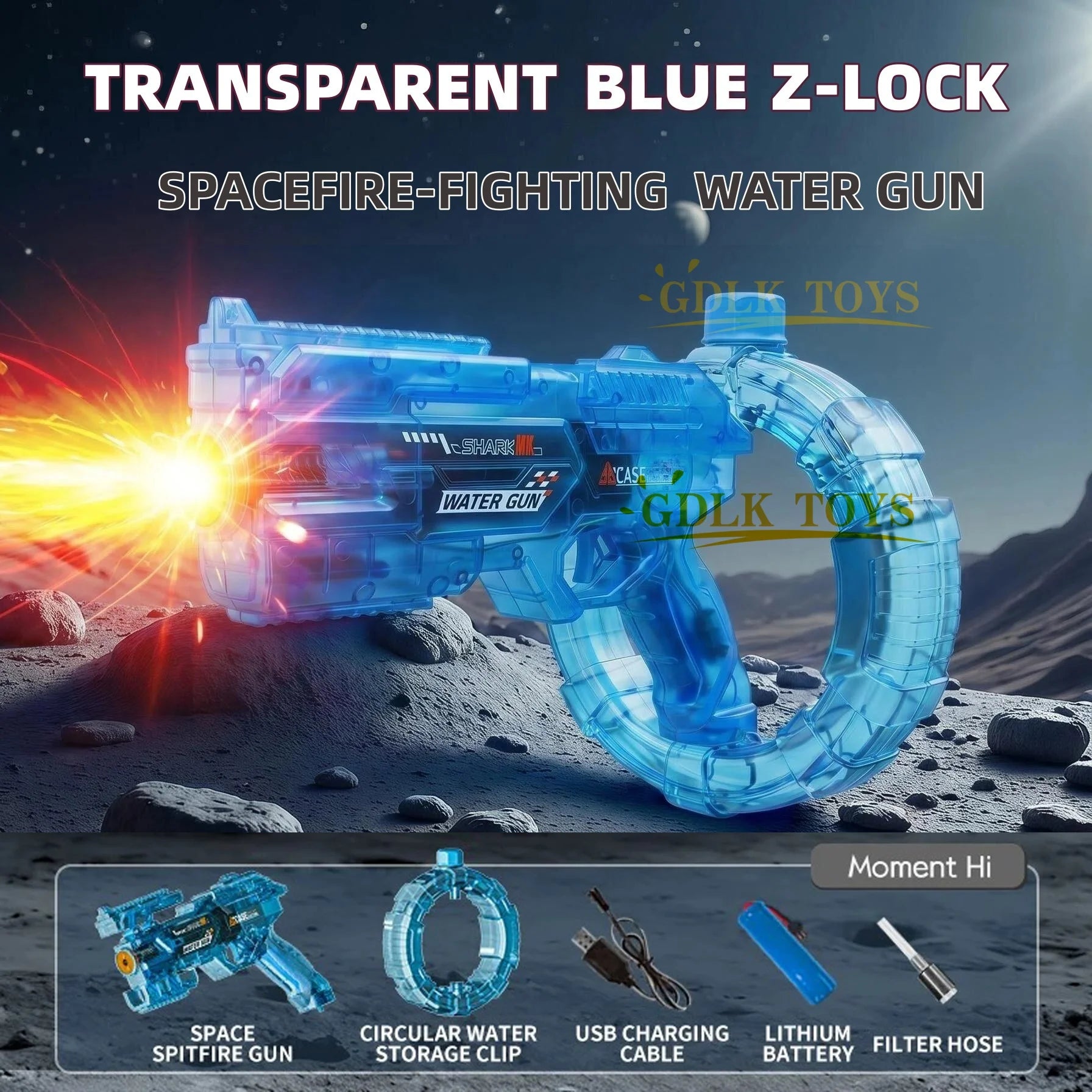 Electric Water Blaster Large Capacity – Powerful Automatic Outdoor Toy