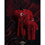 2026 Turkey Football Jersey Breathable Floral Soccer Tee