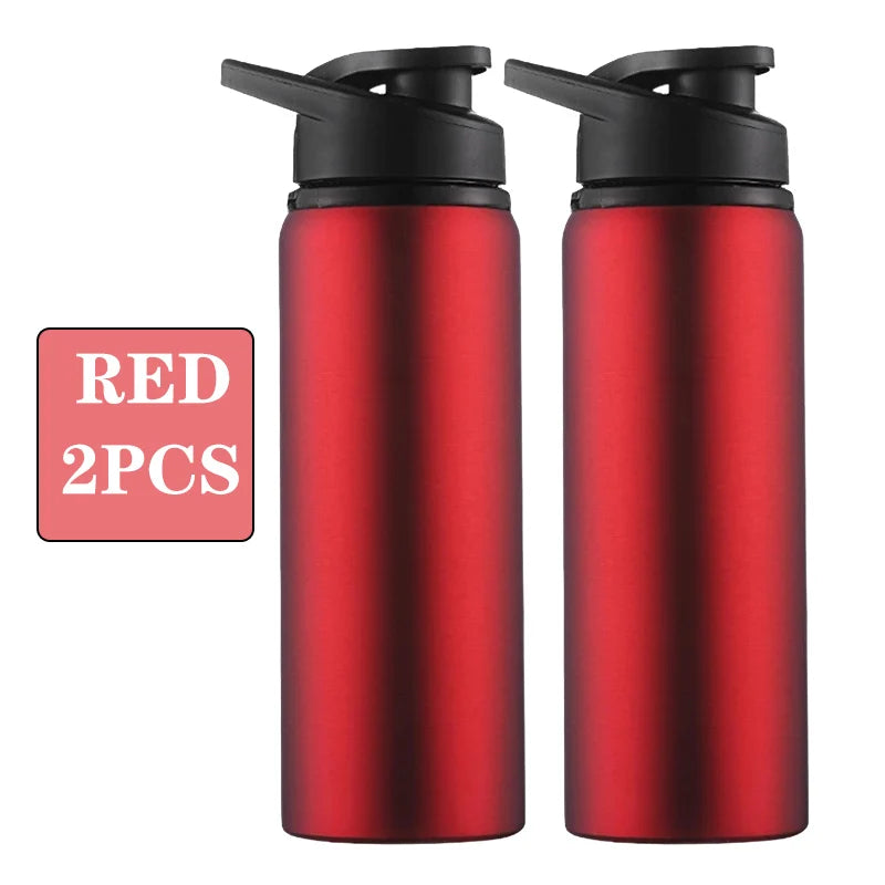 Thermal Insulation Metal Water Bottle Portable Direct Drinking Gym Cup