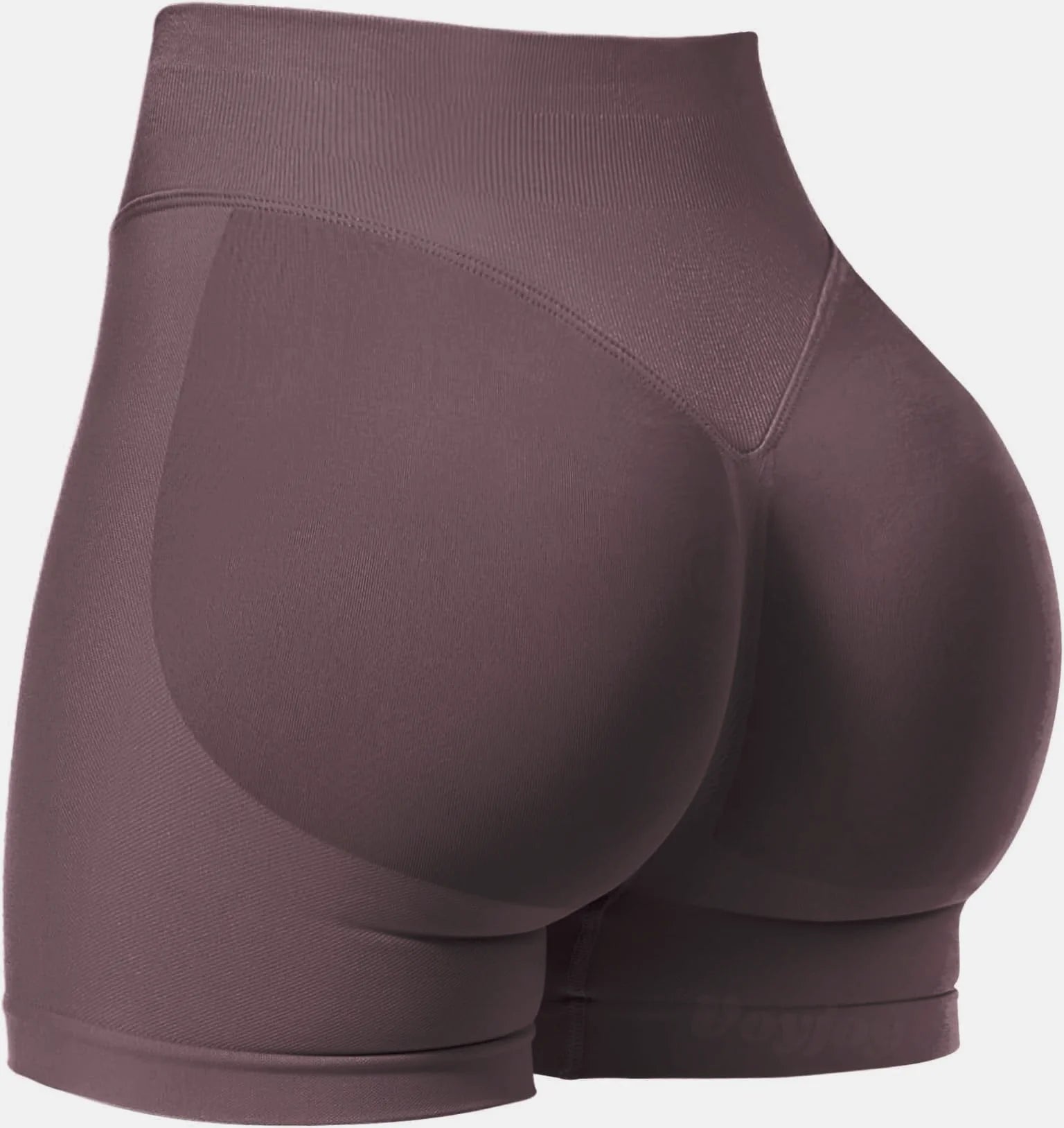 Pilates Peach Hips Knit Shorts Medium Size High Stretch Fitness