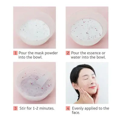 Rose Collagen Hydro Jelly Mask Powder for Brightening and Softness