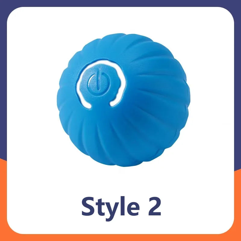 Interactive Gravity Jump Ball Dog Toys Rechargeable Bite Resistant Rolling Ball