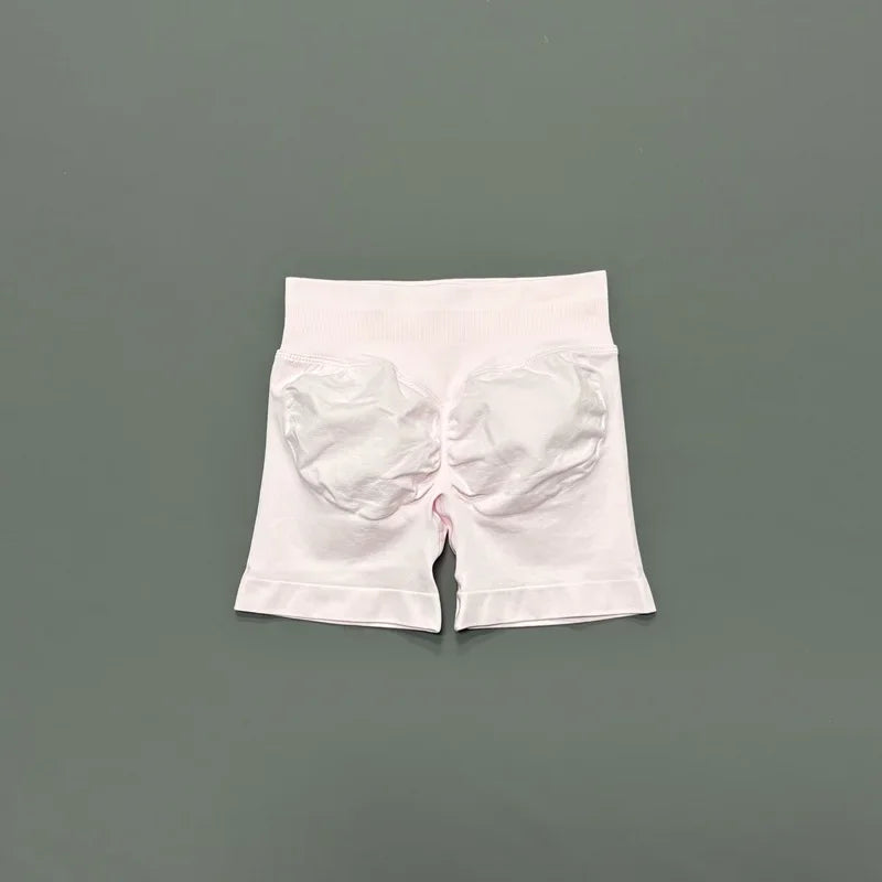 HISTELLO Seamless Yoga Shorts Small Polyamide Butt Lifting Activewear