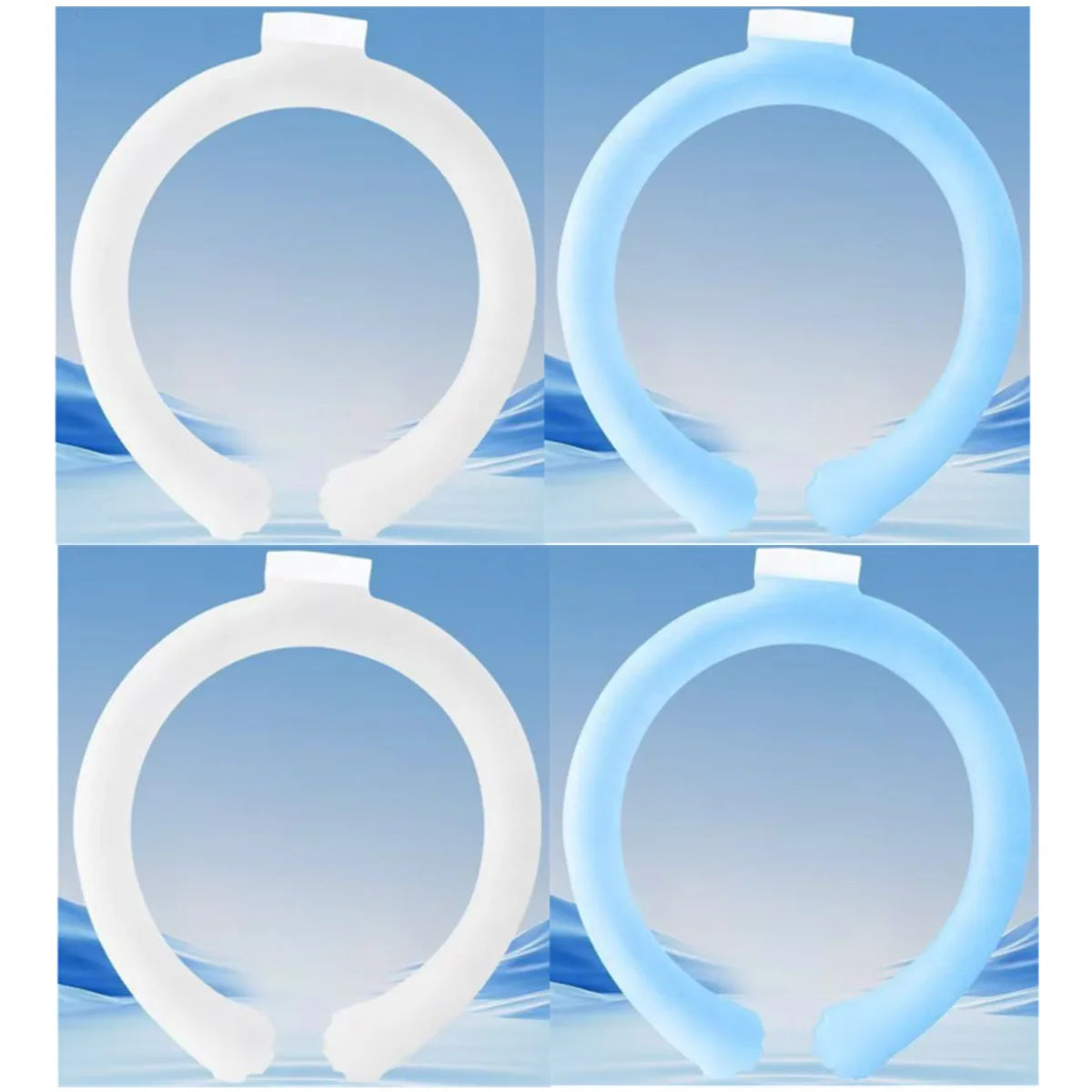 Summer Neck Cooling Ring PCM Material Outdoor Fitness Accessory
