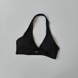 Wire-Free Push-Up Sports Bra Halter Neck Sexy Fitness Yoga Top