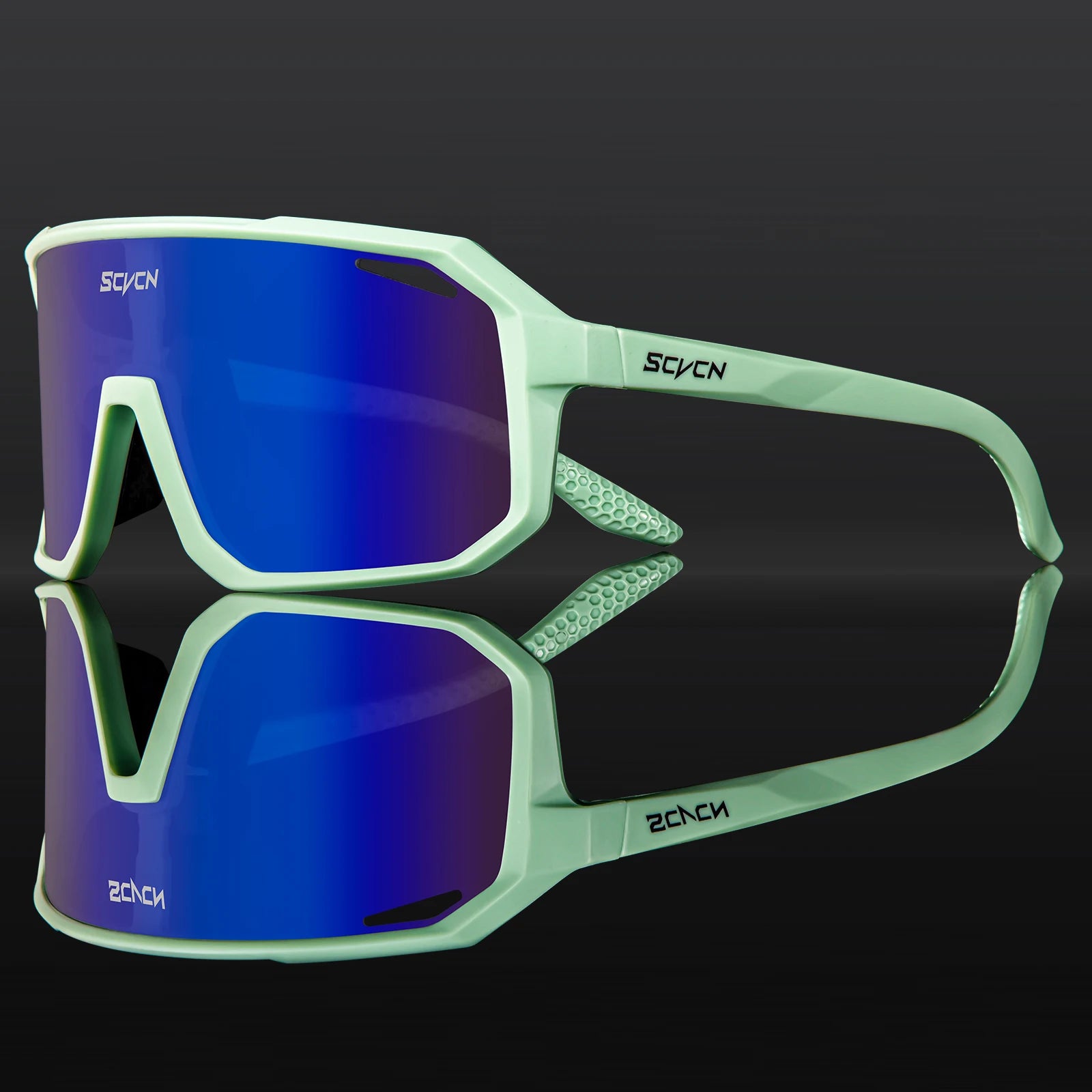 SCVCN Cycling Glasses UV400 TR90 Outdoor Sports MTB Sunglasses