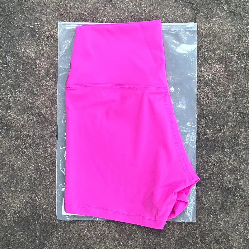 High Elastic Women Sports Shorts Slim Fit Butt Lift Yoga Biker Shorts
